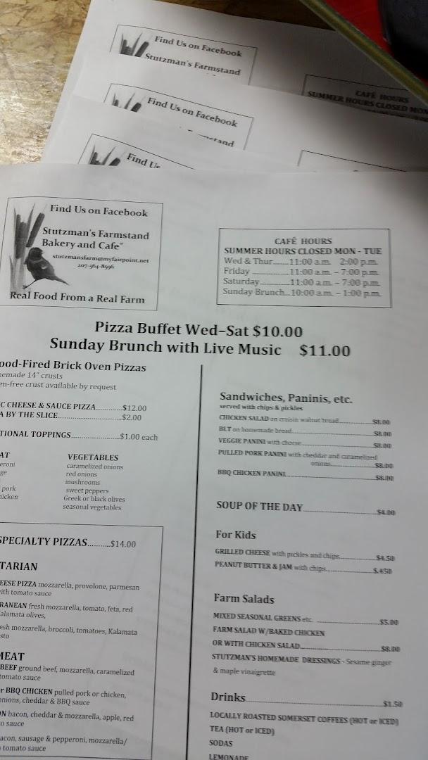 Stutzman's Farm Stand & Brick Oven Cafe